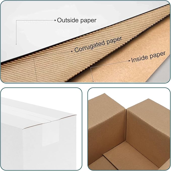 Calenzana 12x4x3 Shipping Boxes Set of 25 - Image 3