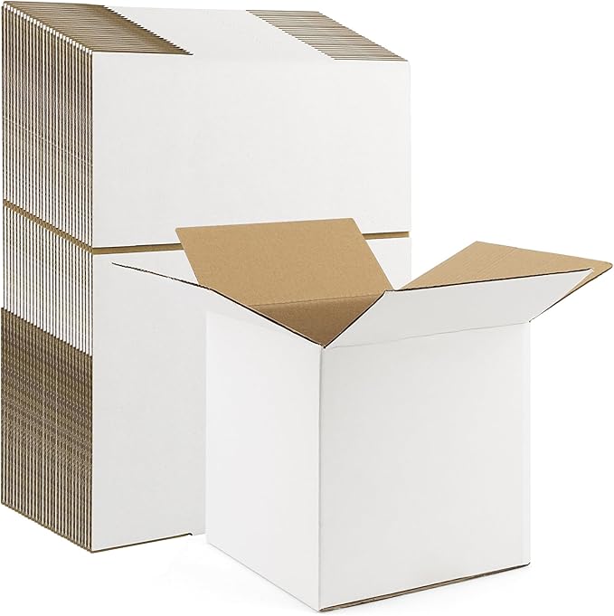 Frametory 8x8x8 Pack of 28 Corrugated Cardboard Packing Shipping Mailing Moving by Frametory