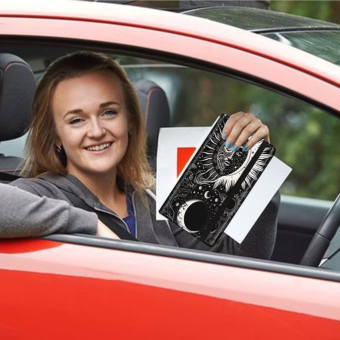 Car Registration and Insurance Holder, Leather Car Glove Box Organizer - Image 7