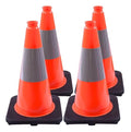 BESEA 18" inch Traffic Cones Orange Safety Cones by BeSea