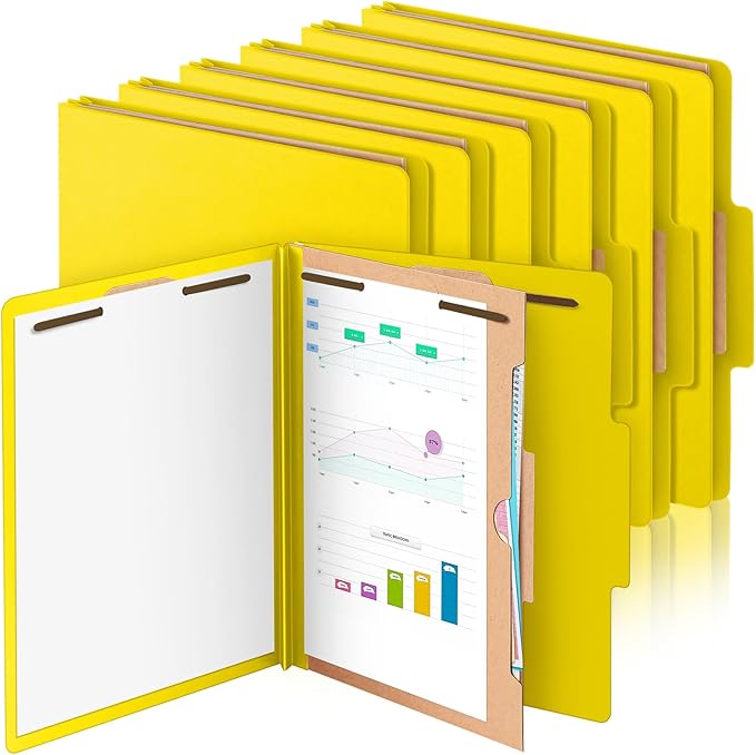 Skyygemm 12 Pack Classification Folders Letter Size Bulk by Skyygemm