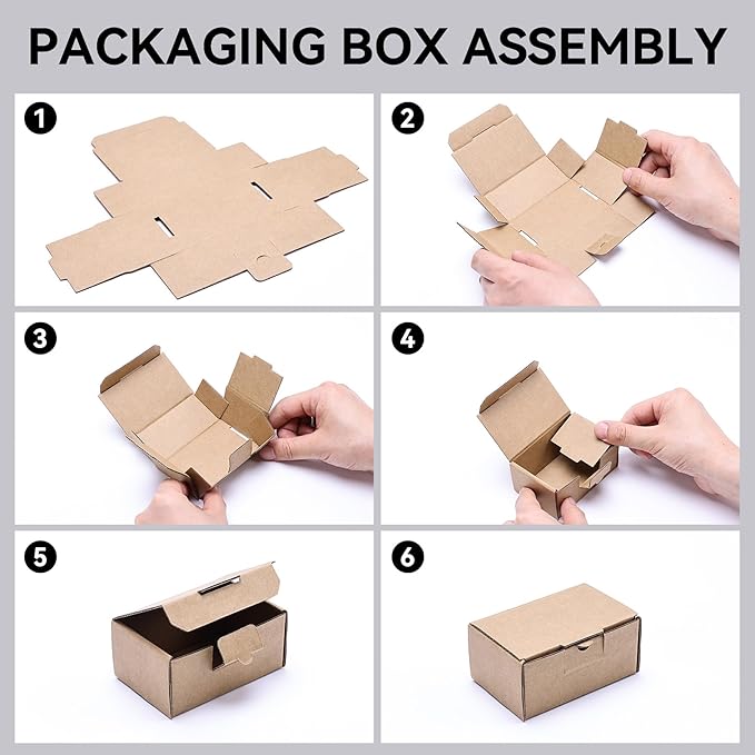 Small Shipping Boxes 3.5x2.2x1.6 Inches, Gift Packaging - Image 4