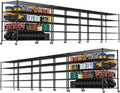 PrimeZone 5 Tier 80.7" H x 55.5" W x 24" D Wire Shelving by PrimeZone