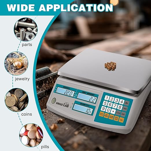 Industrial Counting Scale 30kg/66lb x 0.1g Digital Inventory Counting Scale - Image 2