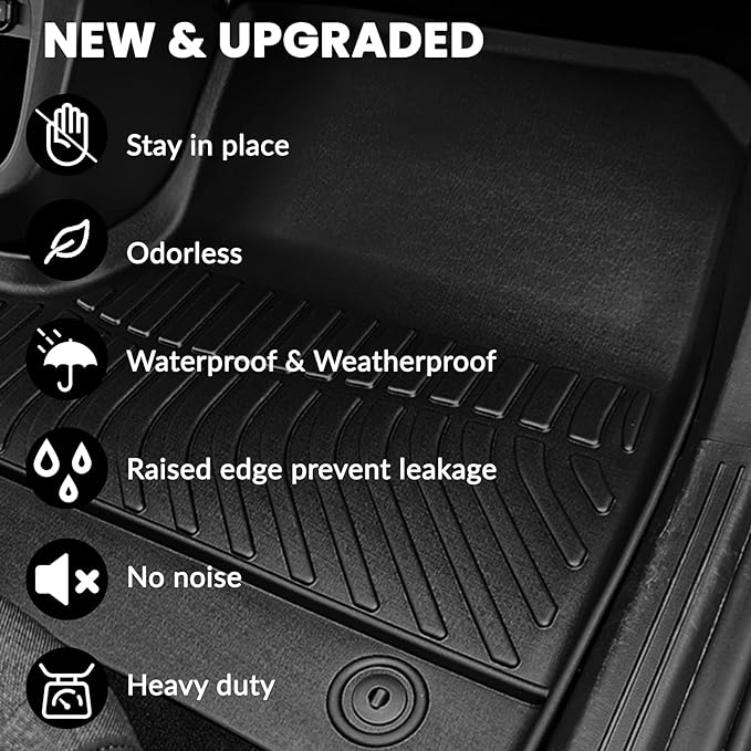 AUXKO All Weather Floor Mats Fits - Image 6