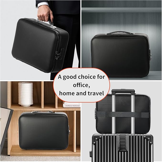 Fireproof Safe Document File Organizer Box, 5200°F Portable File Organizer - Image 7