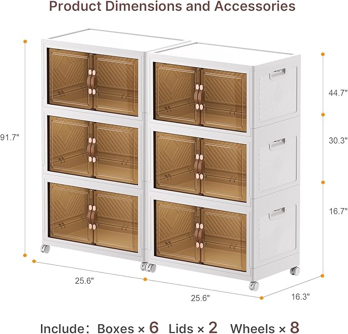 Extra Large Stackable Storage Bins - Image 8