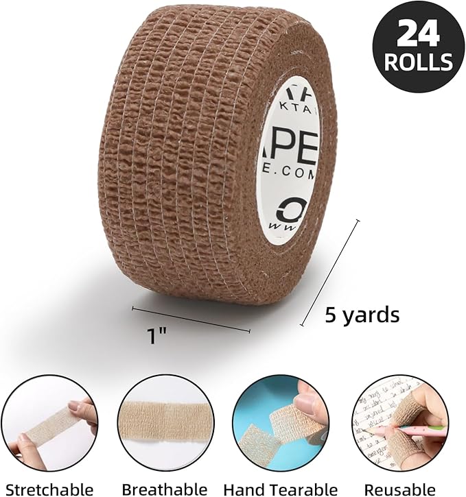 OK TAPE Self Adherent Cohesive Bandages Wrap - Image 2