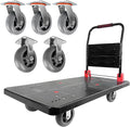 Platform Truck, Foldable Push Cart Dolly w/Five 360 Swivel 6'' Wheels, 1600LBS by ChincoStar