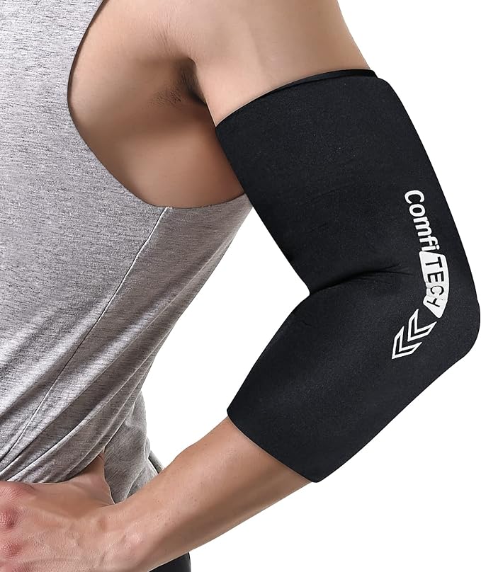 ComfiTECH Elbow Ice Pack Wrap, Knee and Calf, Flexible Ice Sleeve by ComfiTECH
