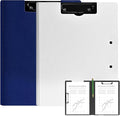 2 Pack Foldable Clipboards, A4 Office Clipboard Folder by MUYICS