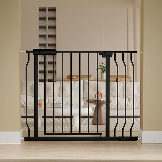 Extra Wide Baby Gate Extra Wide Extra Tall Dog Gates by HOOOEN