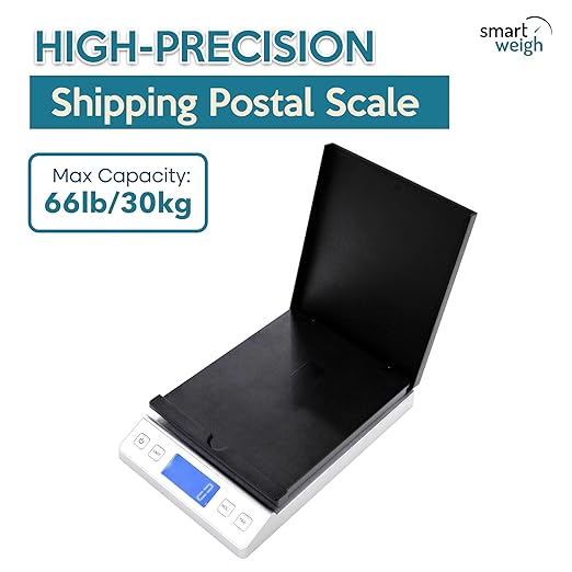 Smart Weigh Digital Shipping Scale 66LB x 0.1oz Hold and Tare Function Accurate - Image 2