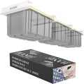 HANDT Overhead Garage Storage Rack, Connectable Heavy Duty Metal Ceiling Rails by HANDT