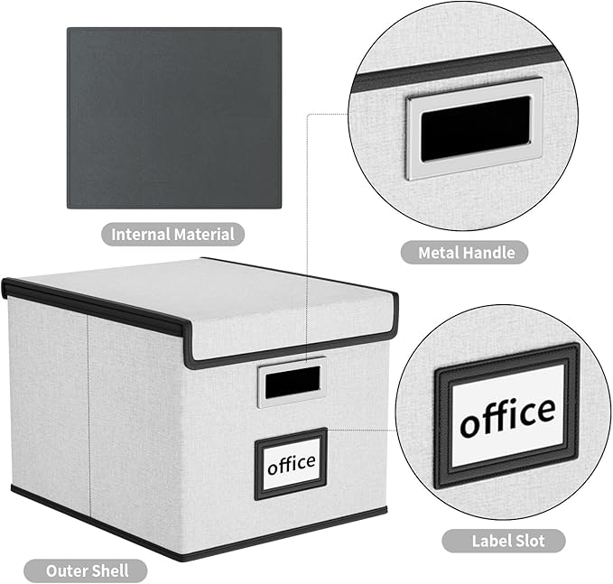 Huolewa File Organizer Box - Image 4