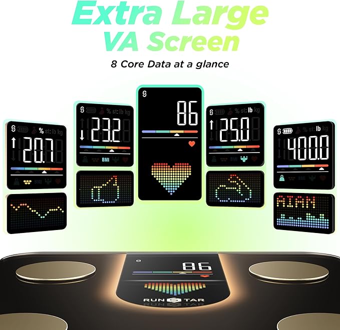 RunStar Scale for Body Weight, Smart Scale - Image 2