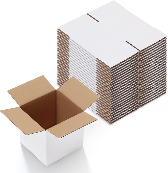 Calenzana 5x5x5 Inches Shipping Boxes Set of 25 by Calenzana