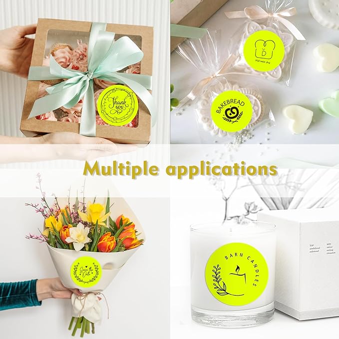 3 X 3 Inch Color Coding Dot Labels Circle Thermal Printable Waterproof 500 Pcs - Image 5