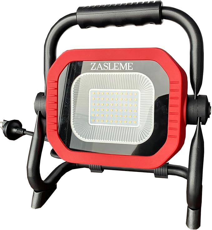 50W 7000LM LED Work Light with Adjustable Stand by ZASLEME