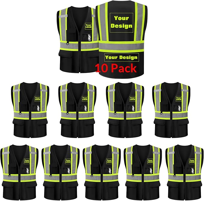 Safety Vest Customize Logo by evershare