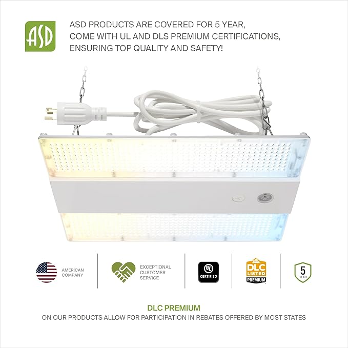 ASD LED Linear High Bay Light Fixture, Commercial Shop Lighting | 3CCT - Image 7