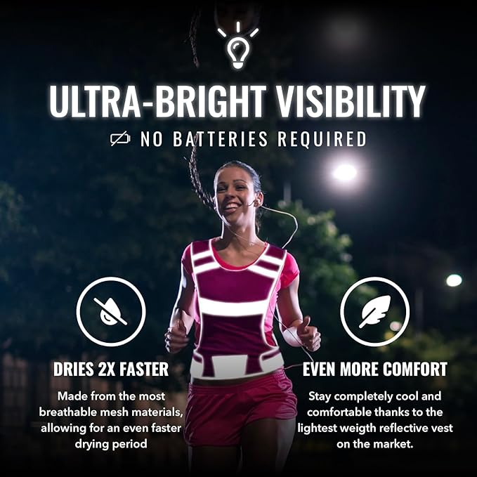 Mesh Reflective Vest with Inside Pocket - Image 3