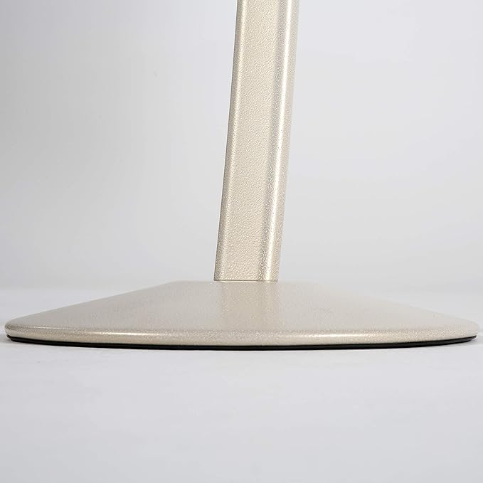 M&T Displays Curved Menu Board, 8.5x11 Pedestal Sign Holder White Pearlic Floor - Image 7