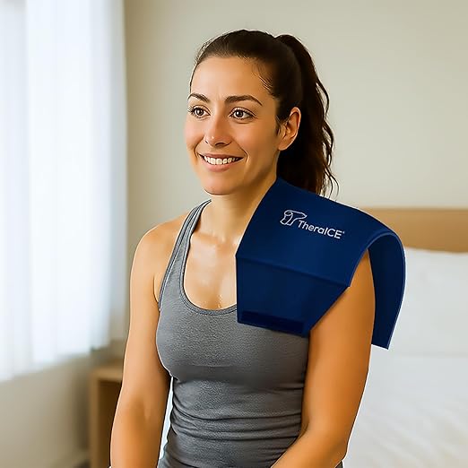 TheraICE Knee Ice Pack Wrap Compression ANYSleeve - Image 7