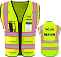YOWESHOP High Visibility Reflective Safety Vest by YOWESHOP