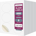 NextDayLabels 3.33 Inch Round Labels by NextDayLabels
