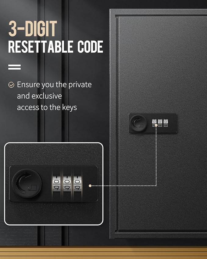 Uniclife 60 Position Slotted Key Cabinet - Image 4