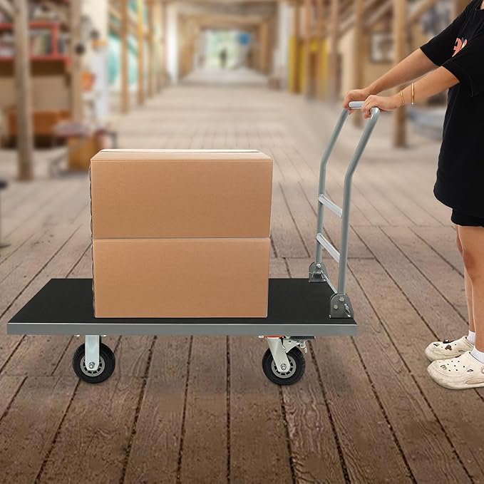 Heavy Duty Foldable Platform Truck Cart - Image 7
