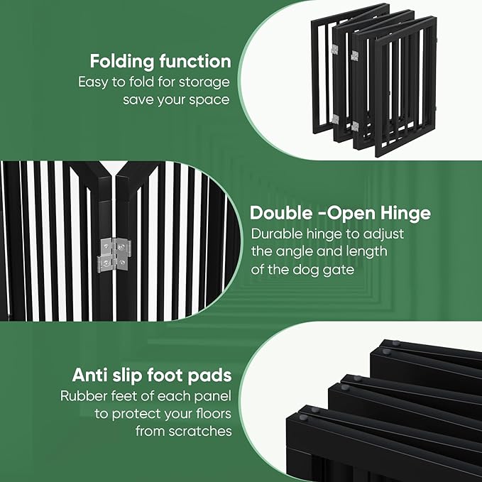Freestanding Foldable Dog Gate - Image 3