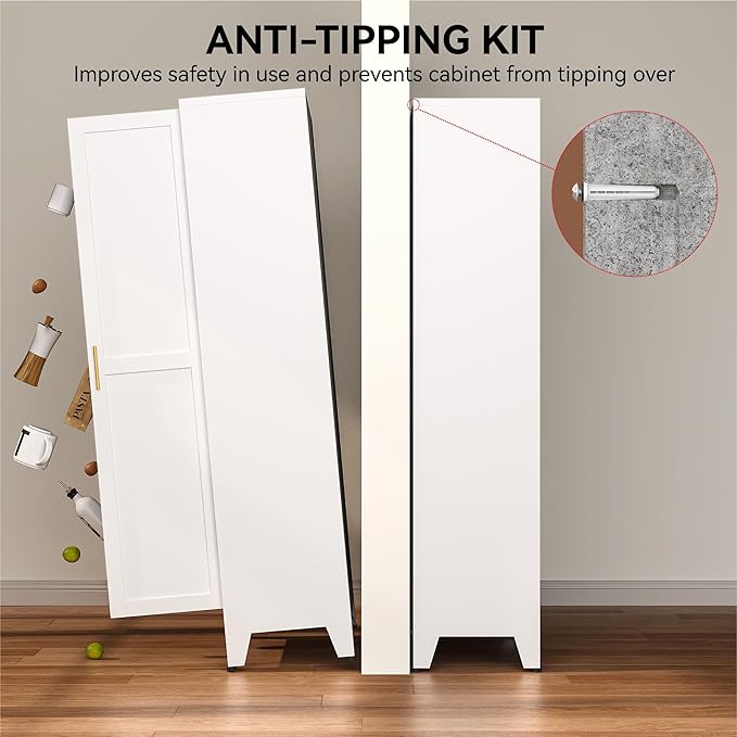 COFaR 61" Tall Pantry Cabinet - Image 7