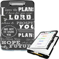 Clipboard with Storage High Capacity Plastic Nursing Clipboards with Pen Holder by Unknown