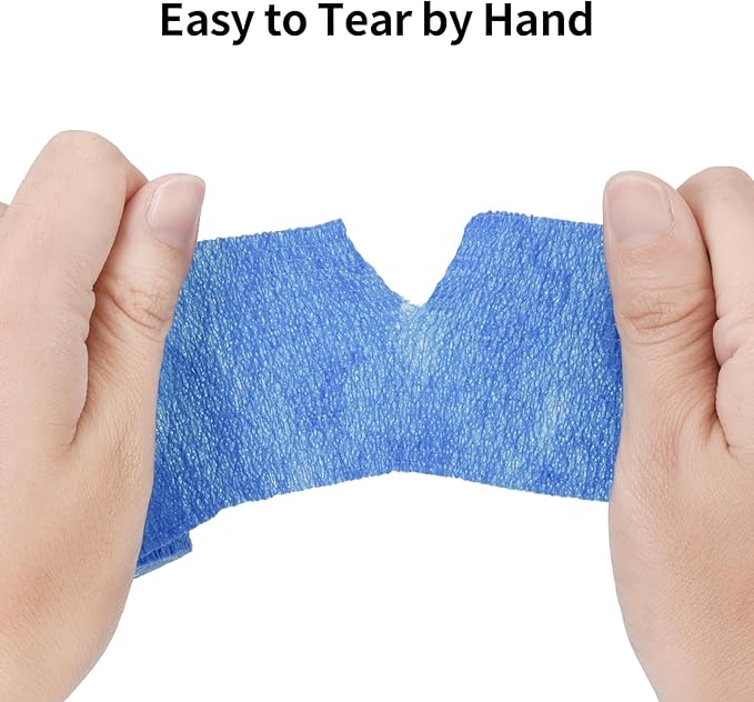 24 Pack Self Adherent Cohesive Wrap Bandages Non Woven Cohesive Bandage Elastic - Image 6