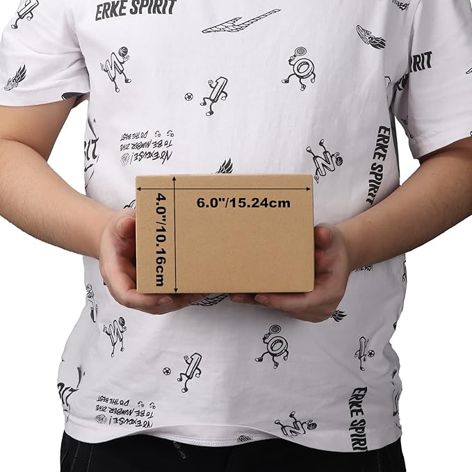 Edenseelake 40 Pack 6x4x4 inches Shipping Boxes Small Cardboard Boxes - Image 3