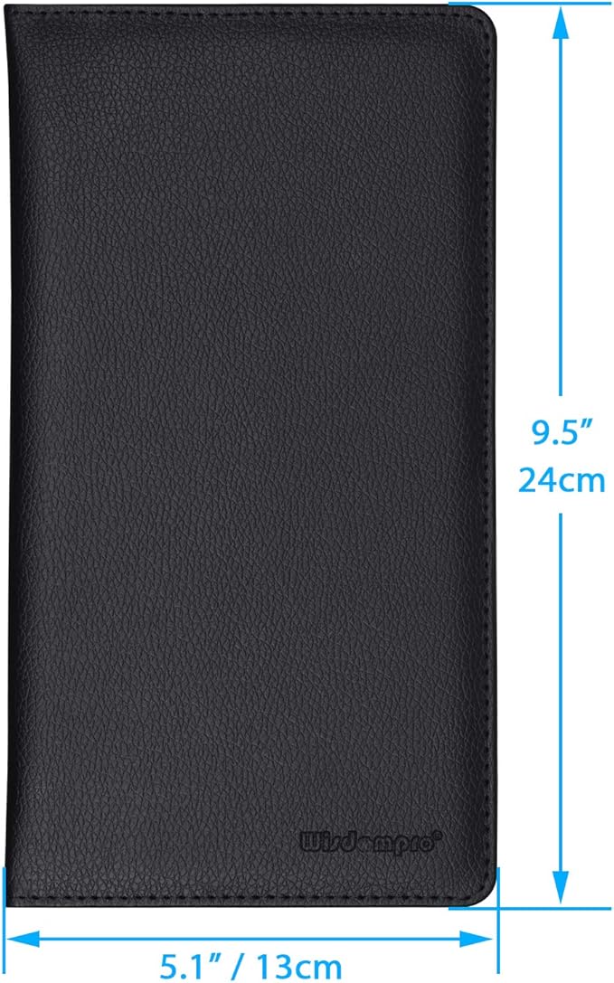 Wisdompro Car Document Holder Organiser, PU Leather Vehicle Insurance and - Image 5