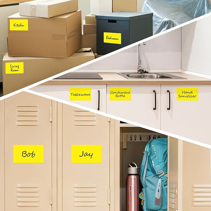 500 Pcs Large Moving Labels for Boxes 3 ×5 Inch Vinyl Self Adhesive Rectangle - Image 5