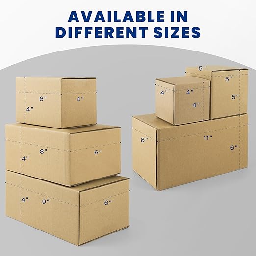 Golden State Art 10x7x5 Inches Shipping Boxes 28 Pack - Image 4