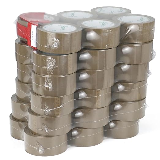 BOMEI PACK 36Rolls Brown Packing Tape - Image 7