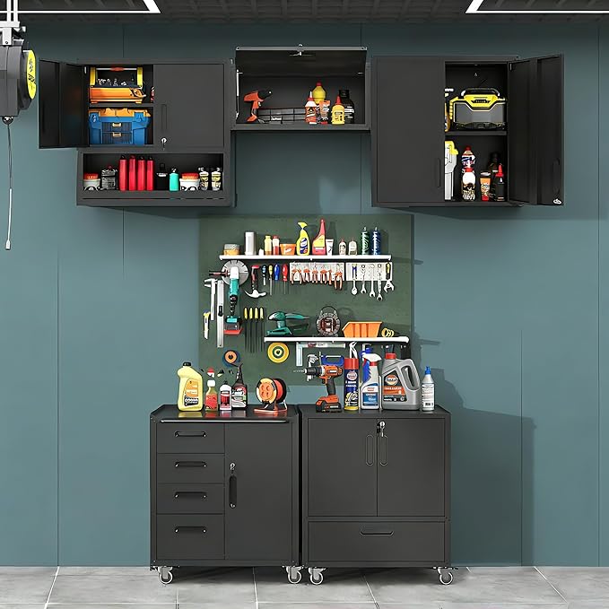 Metal Tool Storage Cabinet - Image 7