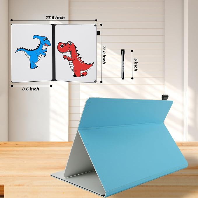 Portable White Board Small Dry Erase Board, A4 Reusable Notebook - Image 2