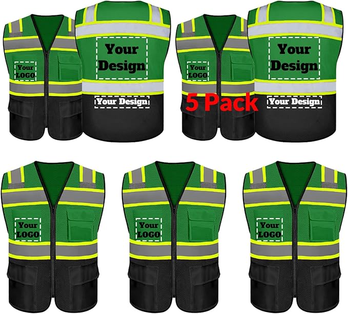Safety Vest Customize Logo by evershare