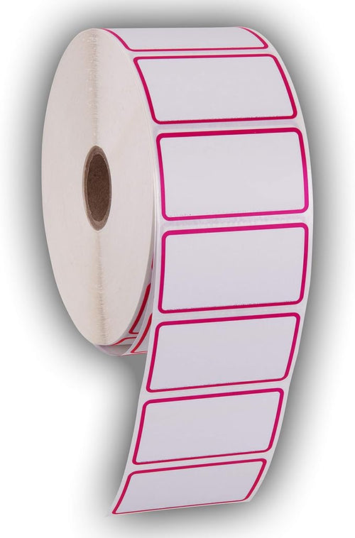 2.25" X 1.25" Direct Thermal Perforated Stickers Labels by KENCO