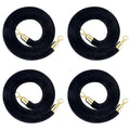 Velvet Stanchion Rope, 5 Feet Crowd Control Stanchion Ropes Safety Barrier by LepoHome