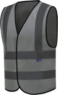 AYKRM 12 colour High visibility viz vest hi vis viz reflective work by AYKRM