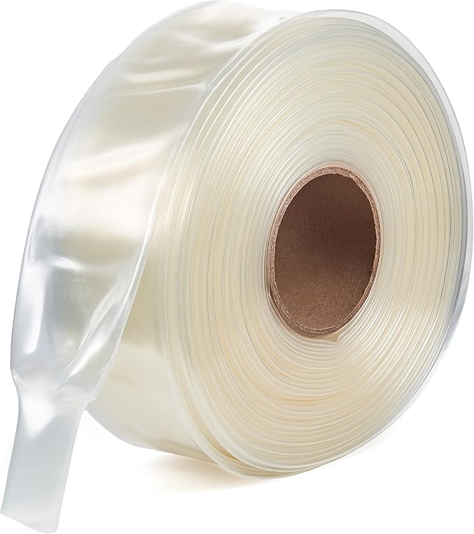 Chanzon 2:1 Ratio - 80Ft Roll - 2-3/8" Adhesive Heat Shrink Tubing - Clear by Chanzon