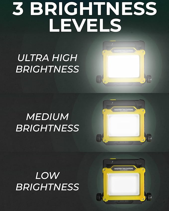 Master Tailgaters FLUD 4000 LED Work Flood Light Compatible - Image 7