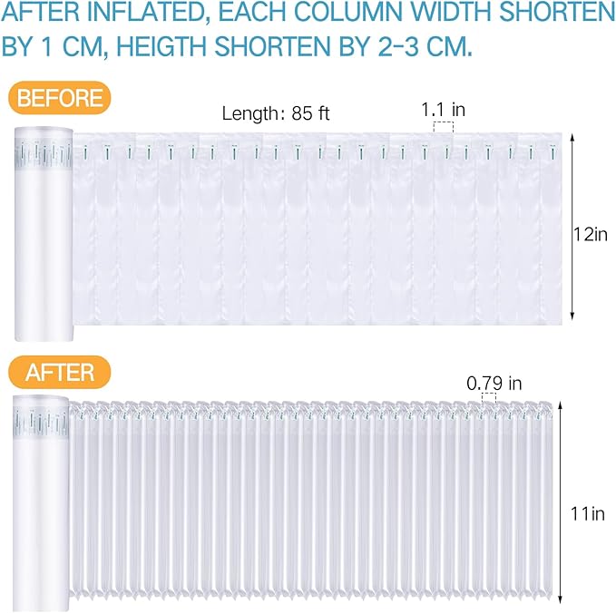 PerKoop 12''x85' Inflatable Air Pillows - Image 3